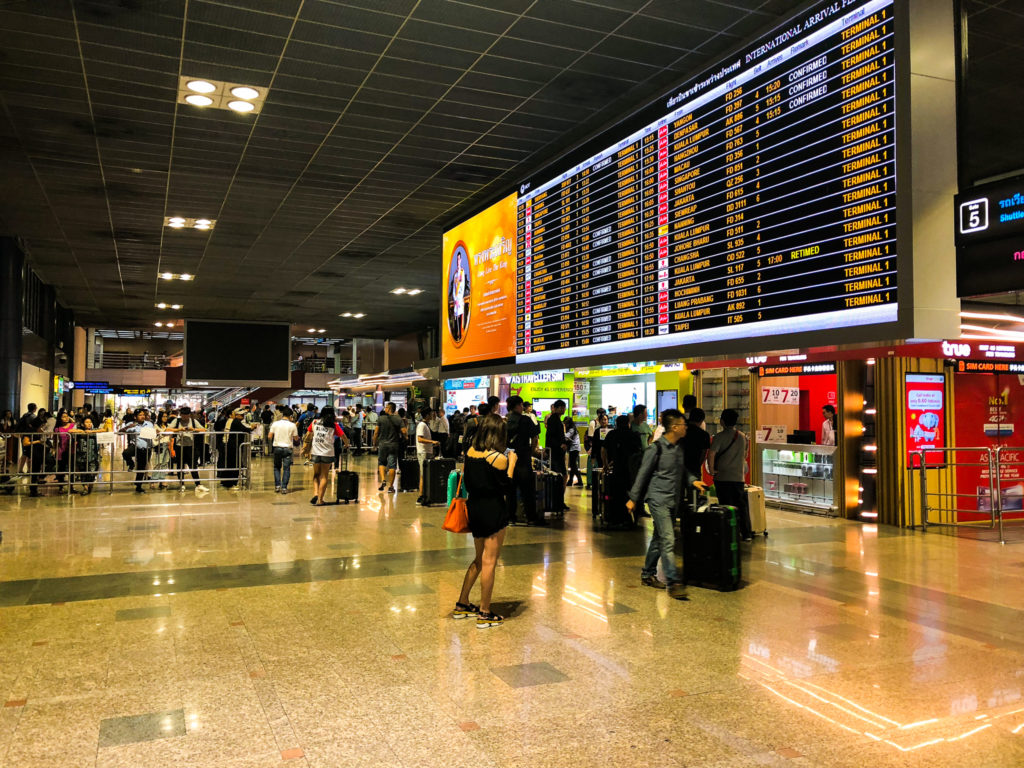 タイ旅行2018_ドンムアン空港