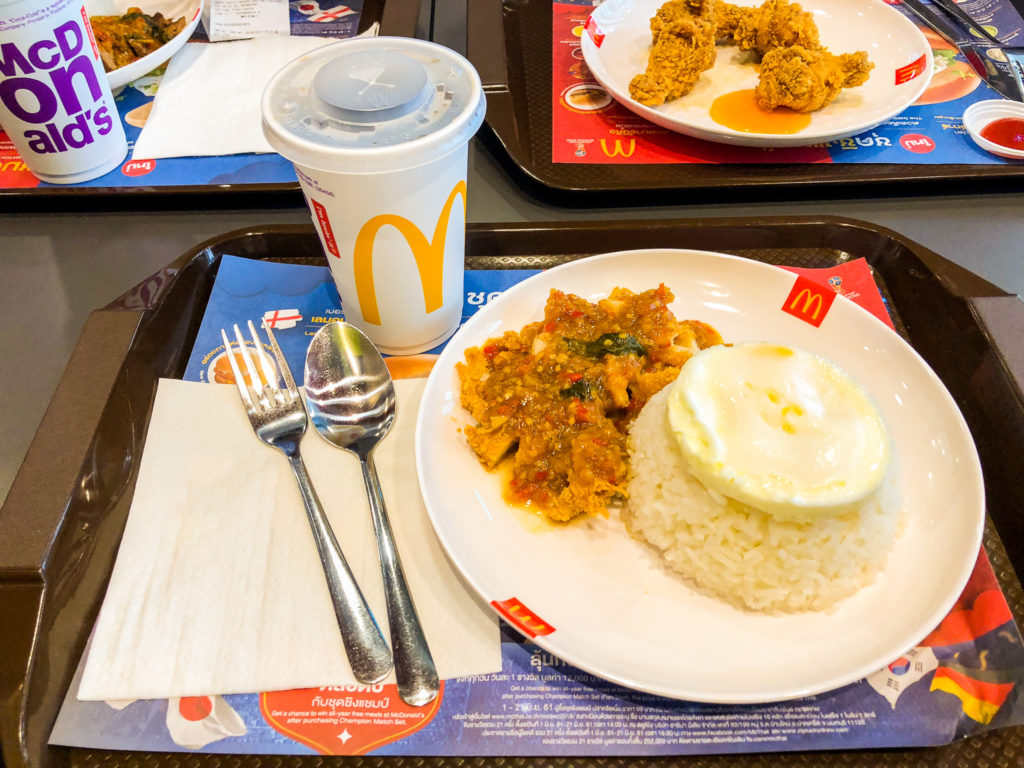 タイのマクドナルド。